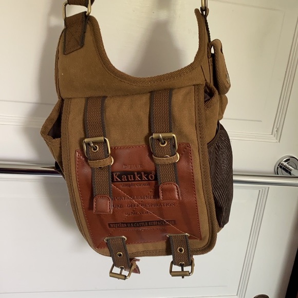 Kaukko canvas messenger bag - Picture 6 of 8
